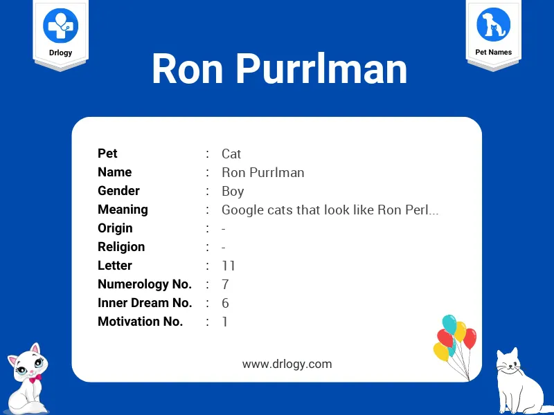 Ron Purrlman Name Meaning